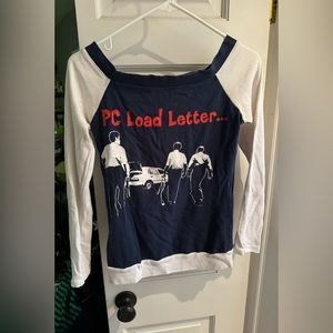 True Vintage 90s Office Space Mike Judge Retro 3/4 sleeve top tee shirt